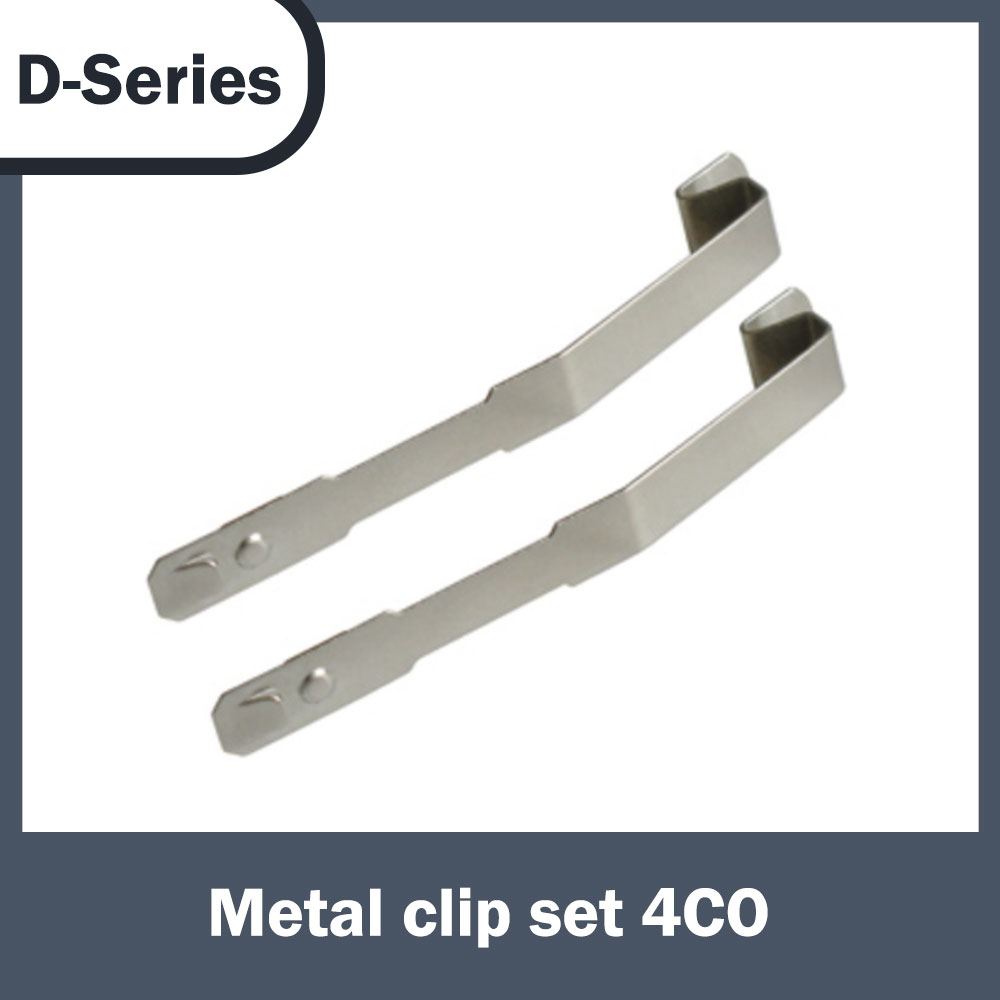 Metal clip set 4CO